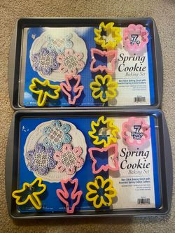 2 Spring Cookie Baking Sets