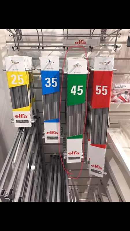 Elfa Crossbars from Container Store