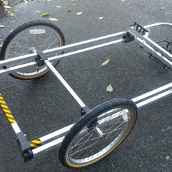 Custom WIKE Bicycle Cargo Trailer Kit.