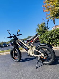 2000W Dual Motor Electric Bike Top Speed 40MPH