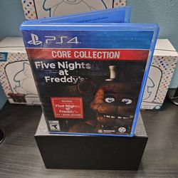 Ps4 Five Nights At Freddys Complete!