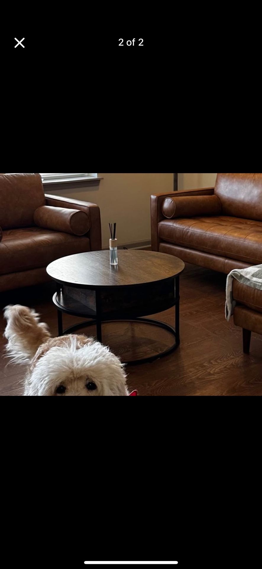 Round Lift Top Coffee Table