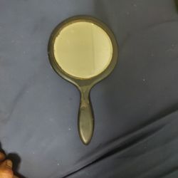 Antique hand mirror