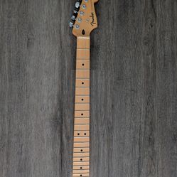 Standard fender stratocaster maple neck