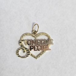 14kt Gold "Someone Special" Charm
