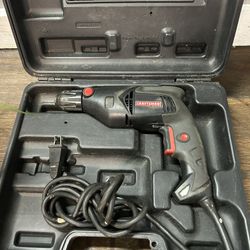 Craftsman Corded Drill With Case