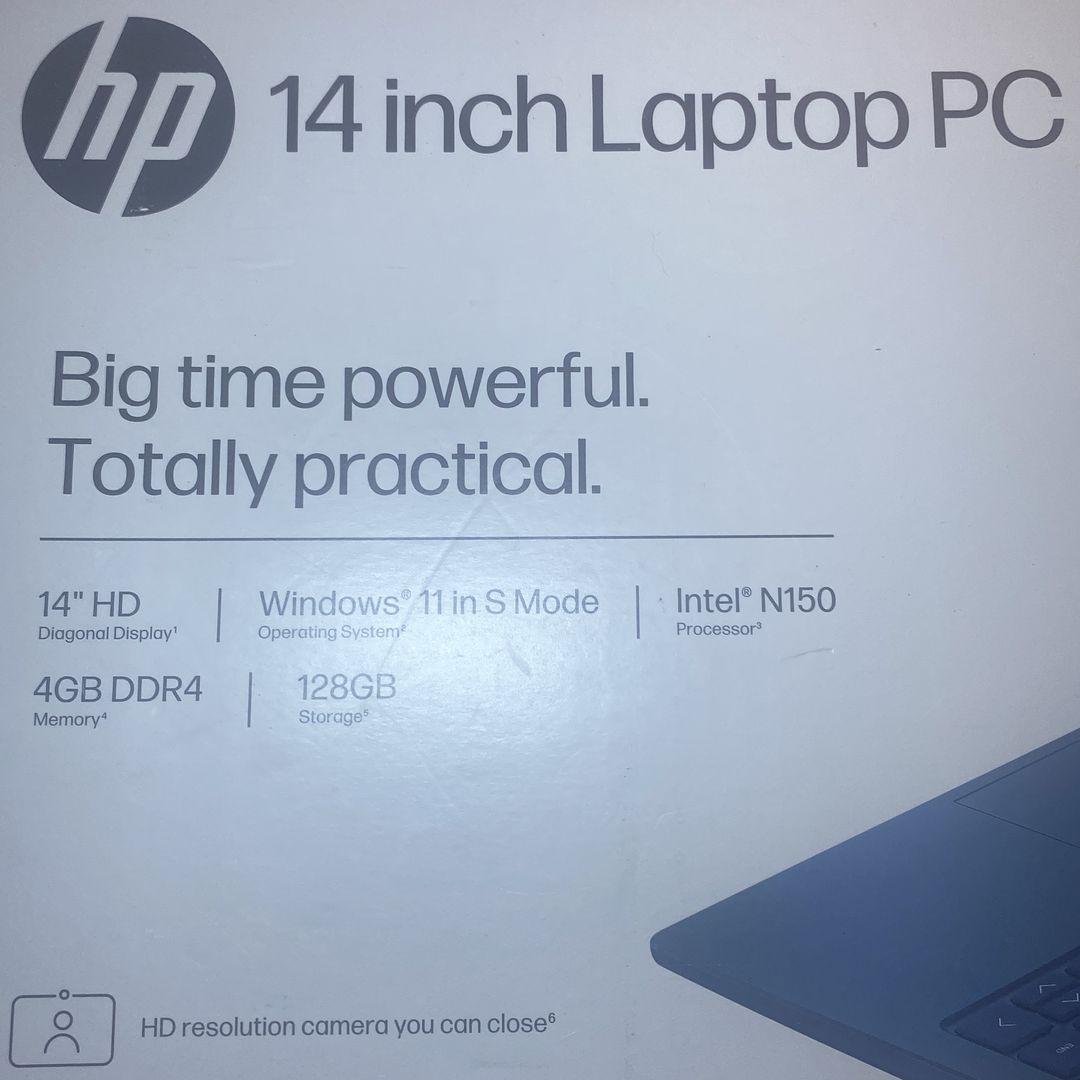 Blue Hp Laptop