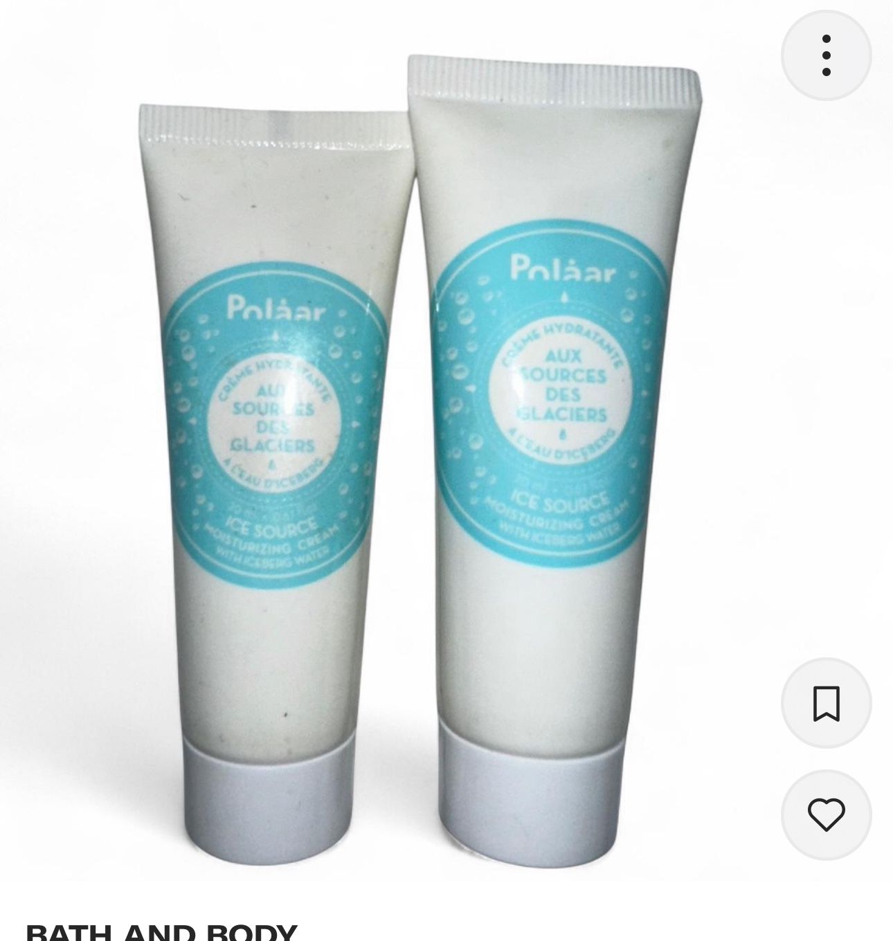 Luxurious Pisaaar glacier cream 