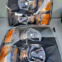 07-13 Silverado Headlights Luces Micas Calaveras Faros