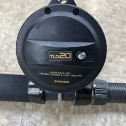 Shimano TLD20 Casting & Light Trolling Reel on RMS Custom SV3080TT 6’ Rod