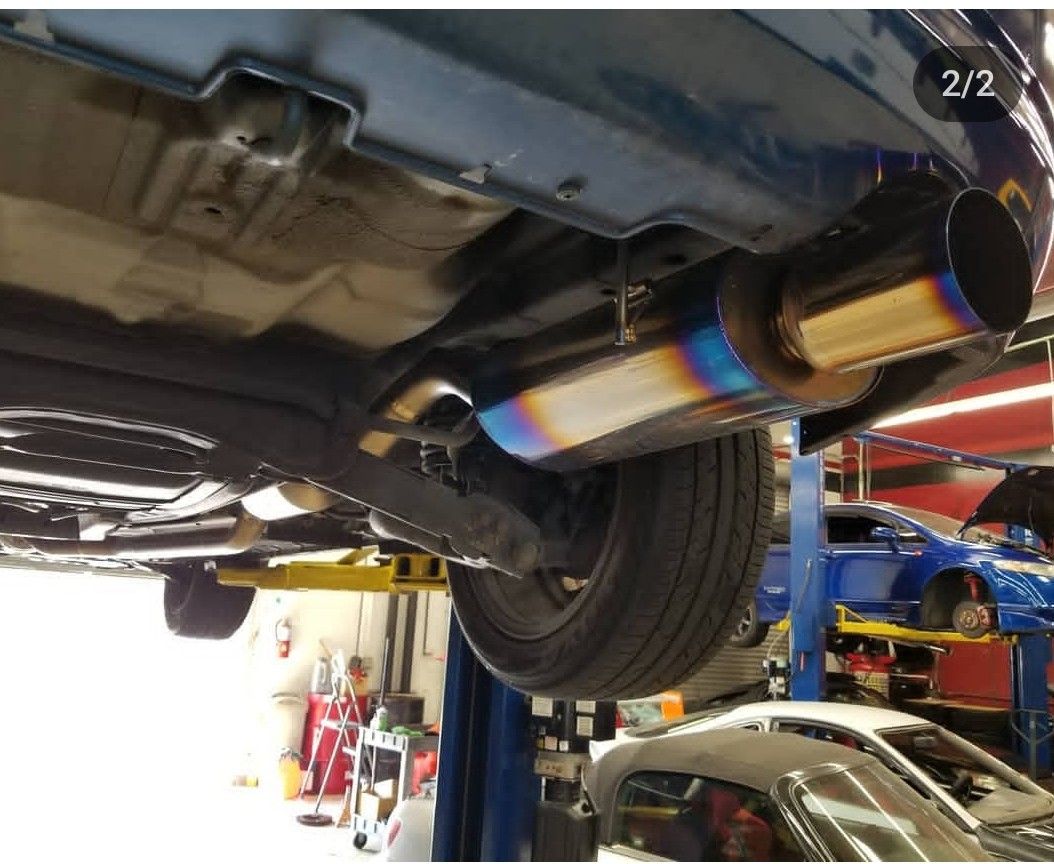Opak Racing Titanium DC5 RSX Type S Exhaust