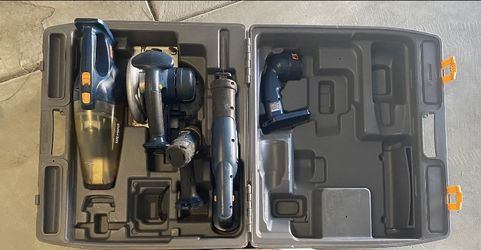 RYOBI 18v Tools & Hard Case Tool box