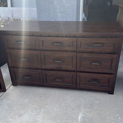 Pottery, barn, bedroom, set, full-size bed, side, nightstands, and dresser