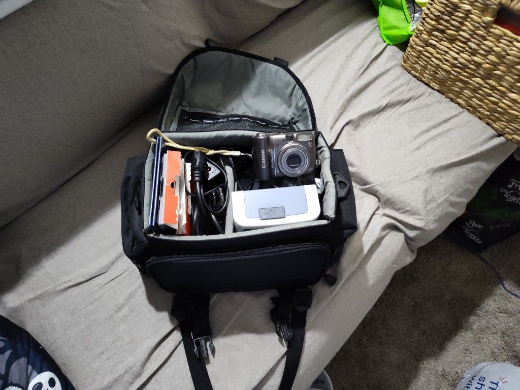 Cannon Camera And Printer! With Printer Paper