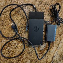 Dell Thunderbolt Docking Station WD19TB Like New 