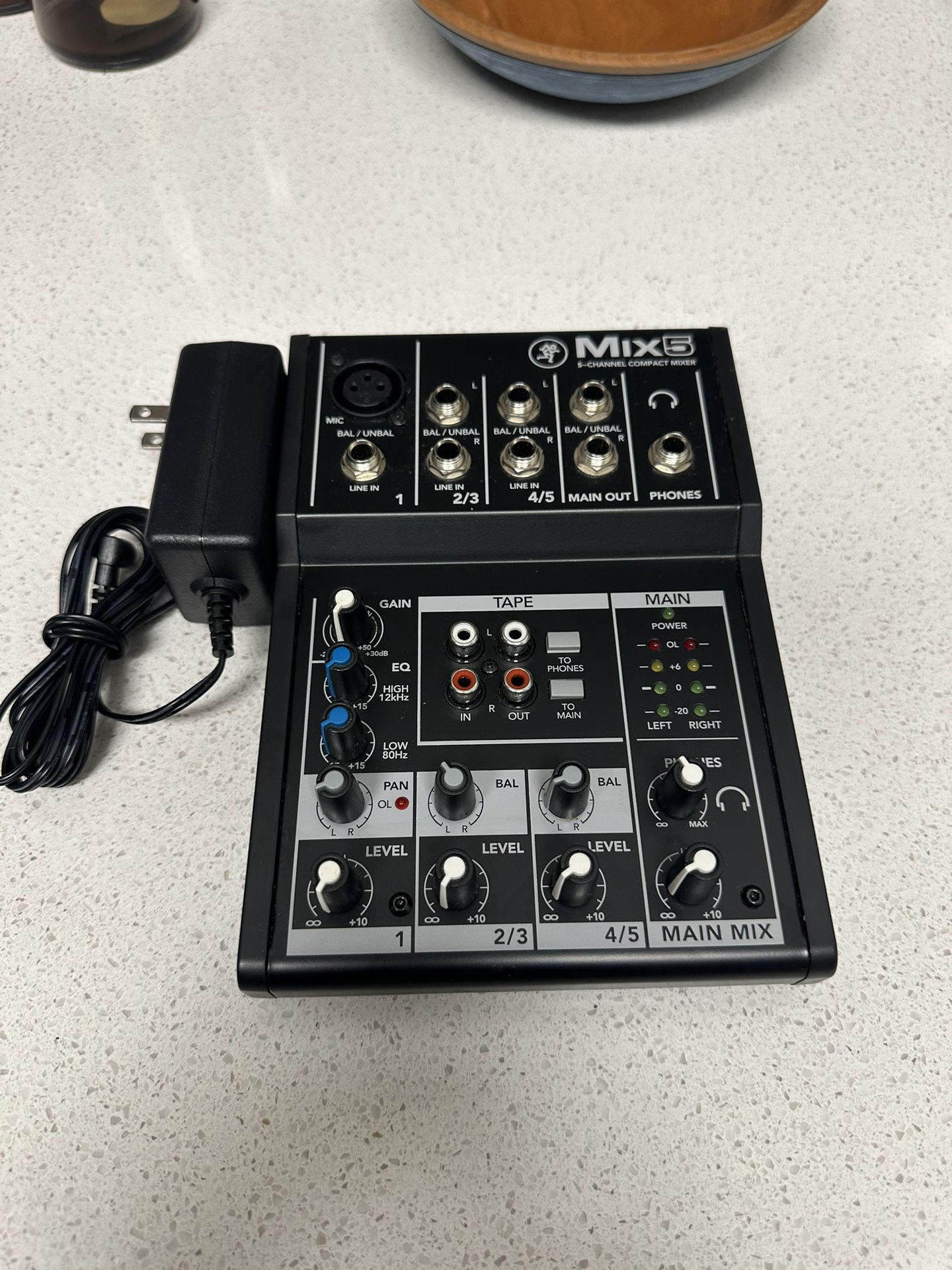 Mackie 5ch Mixer