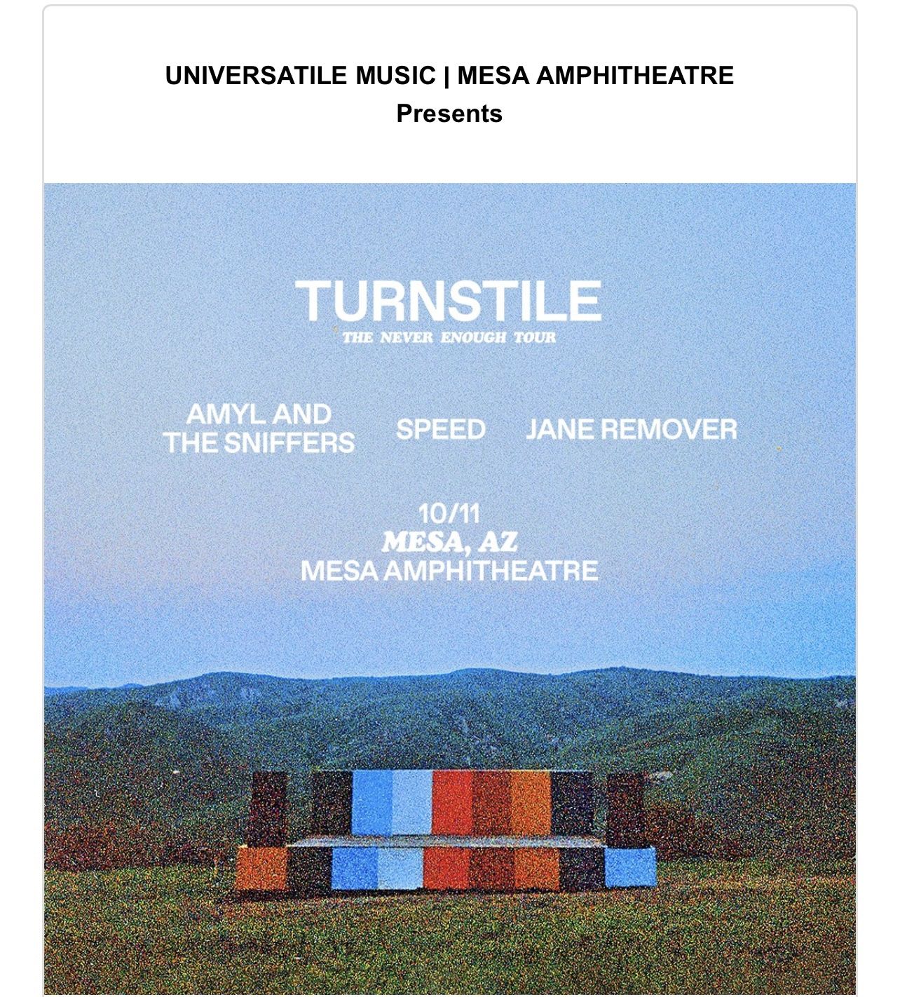 Turnstile Tickets