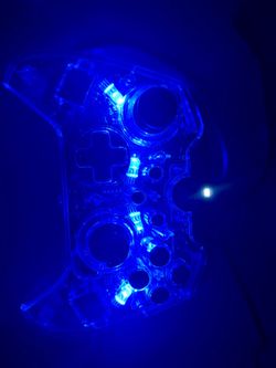 Clear LED Light-Up xboxController