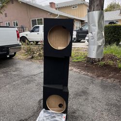 Extended Cab Compatible Dual 12" Subwoofer Enclosure