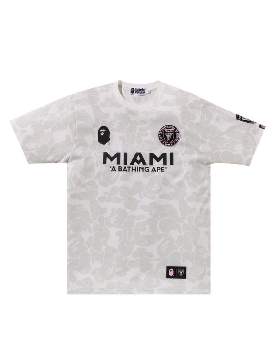 BAPE x Inter Miami CF Camo Tee