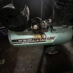 Speedaire 13 gallon air compressor 