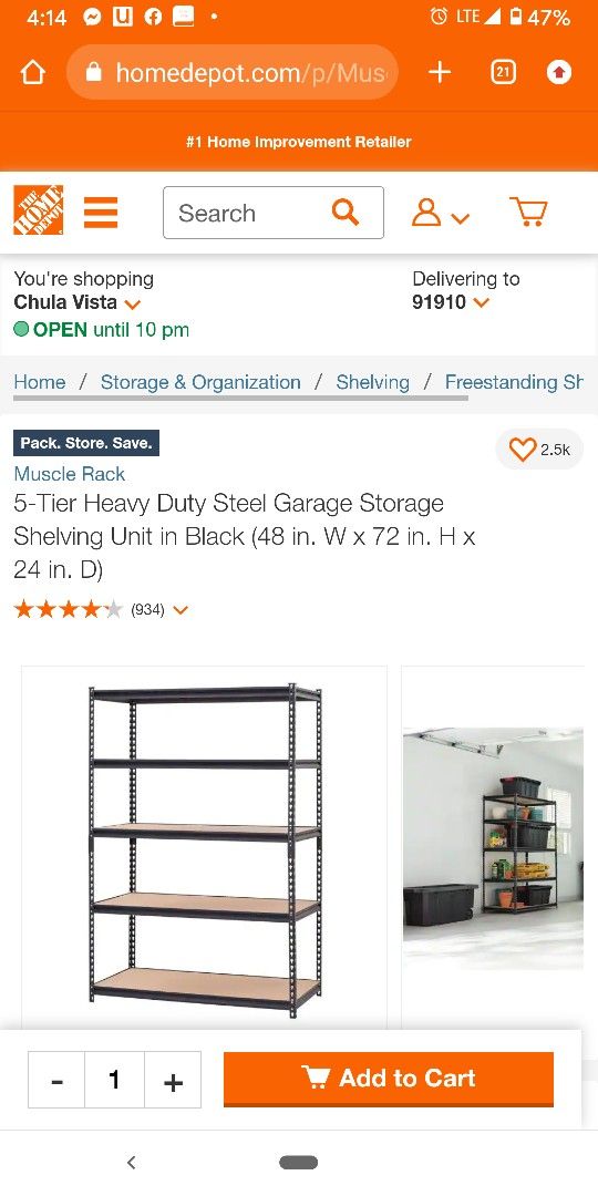 Shelve For Home Depot