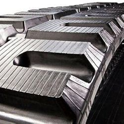 Pair of Bobcat T650 Track Loader Rubber Tracks C Block Pattern $2000