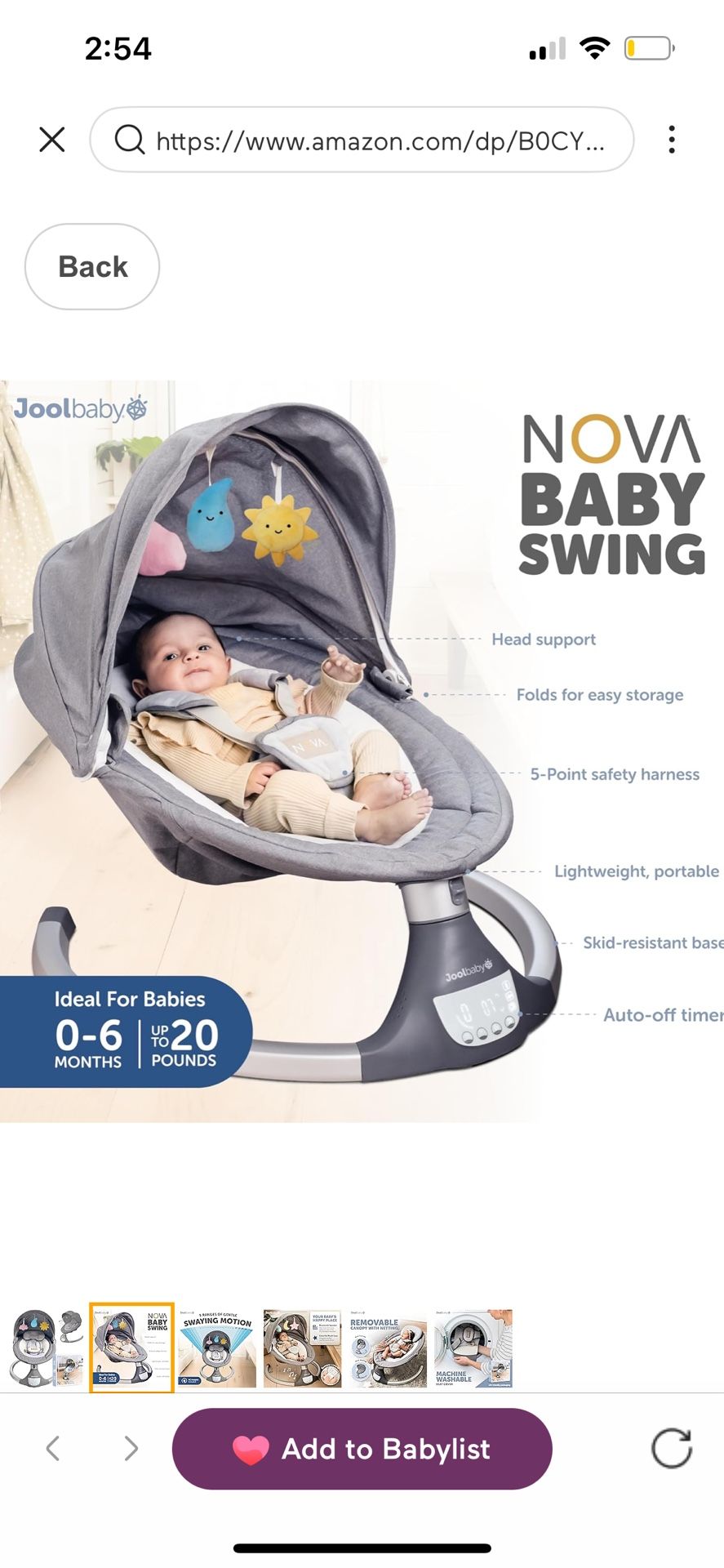 BRAND NEW Baby Swings