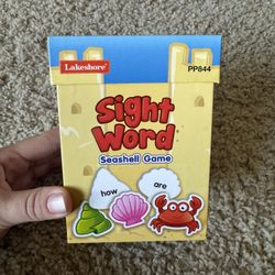 Sight Word Game