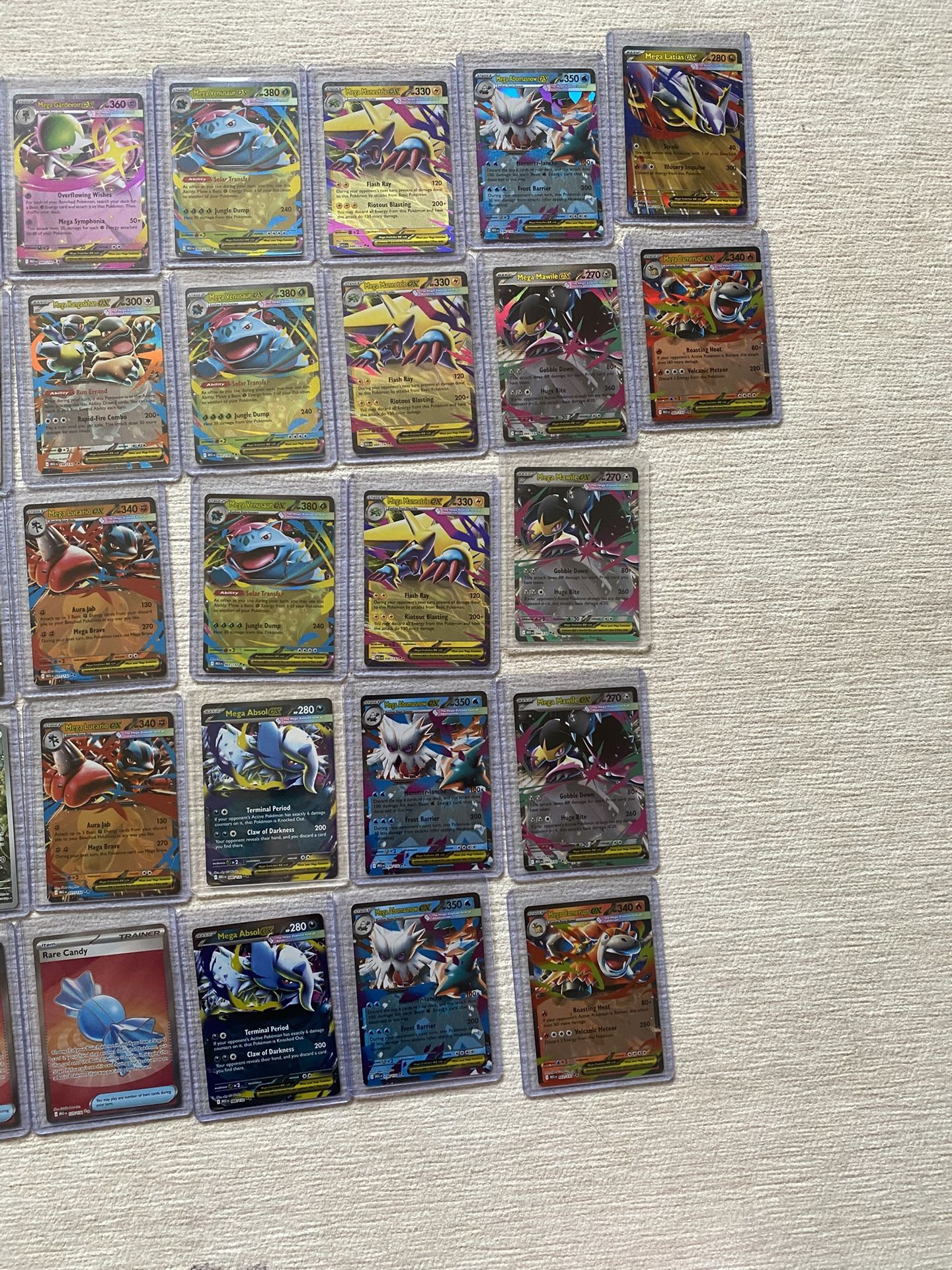 FS/FT: Mega Evolution Cards