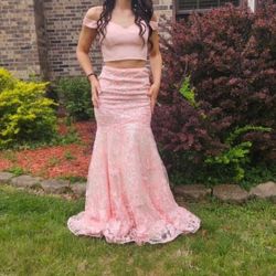 Pink Prom  Gown 