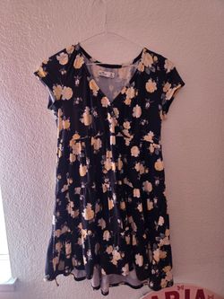Hollister Floral Mini Dress Size M