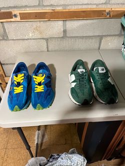 (2) Men’s New Balance 327 Sneakers, Size 8