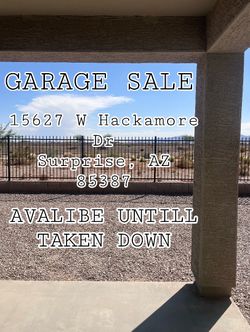 Garage sale