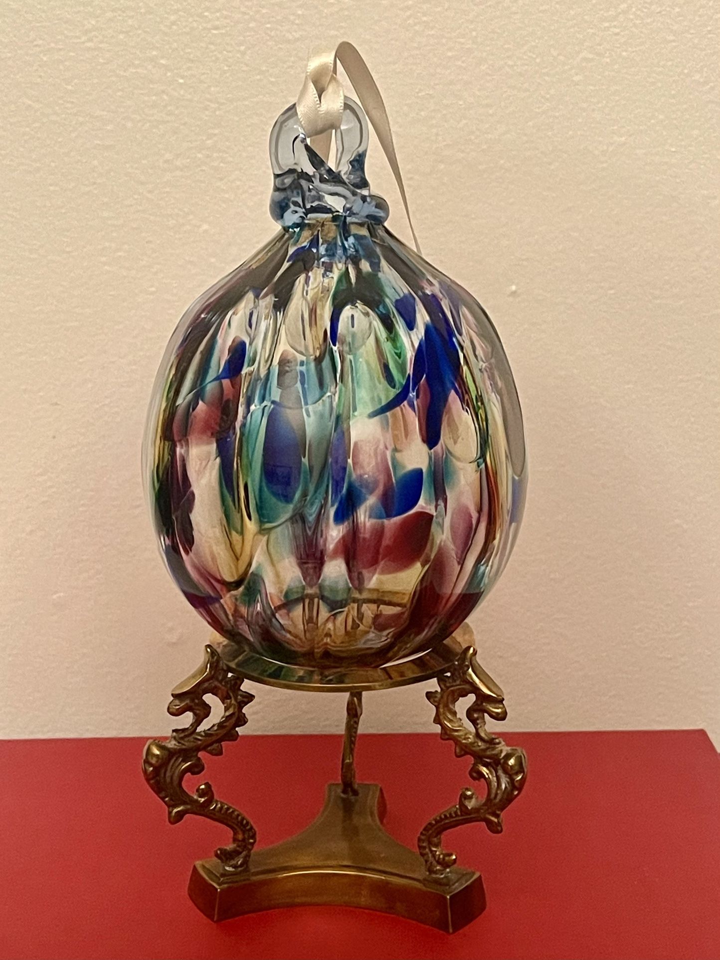 Hand Blown Glass Ornament