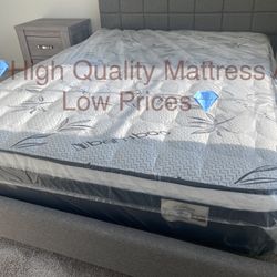 😴Mattress pillow top🥱 💎All sizes 💎12” inches tall 🔵Queen $199 🟣Full $180 🟠Twin $150 🟡King $330 🔴Cal king $330 🔘 Delivery available🚛