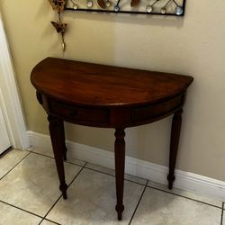 Solid Wood Entry Table 34”Lx17”Wx30”H