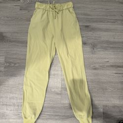 Light Green Lululemon Joggers 