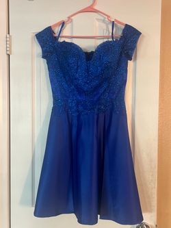 Short Blue Dress