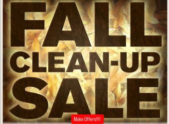 Fall cleaning! Make offers!