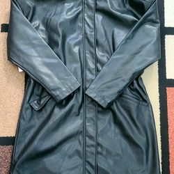 Vegan Leather Women's Large Jacket Brand New With Tags
