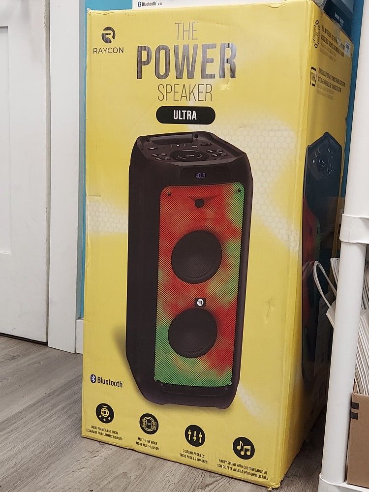 Raycon The Power Ultra Speaker Brand New - Buy it in full or $1 Down Today Only