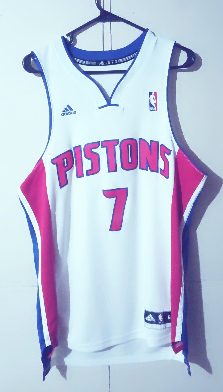 Detroit Pistons Brandon Knight Adidas NBA Medium Jersey