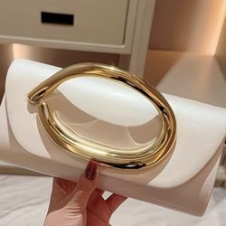New European And American Retro Evening Bag Bride Wedding Bag Banquet Versatile Shoulder Bag Crossbody Bag Wedding Season Wedding Bag, Very Suitable f