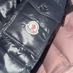 Luxury Black Moncler Puffer Coat