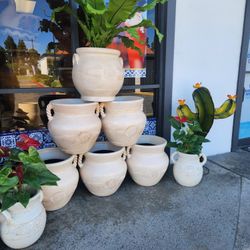 🪴👏🏻Macetas De Barro ✨️🪴🎊$45°°each "Talavera Pottery And Clay Pottery Store In Cypress Ca 90630