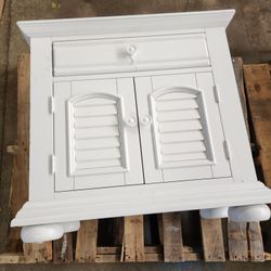 White Nightstand 
