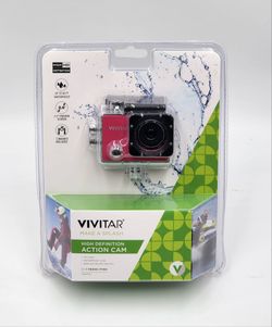 Vivitar High Definition Action Cam DVR-783-PINK New & Sealed
