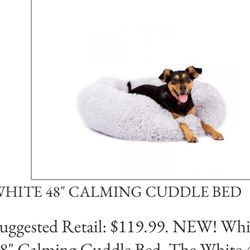 CALMING 48’  Cuddle 🦮🐄🐷 Pet Bed