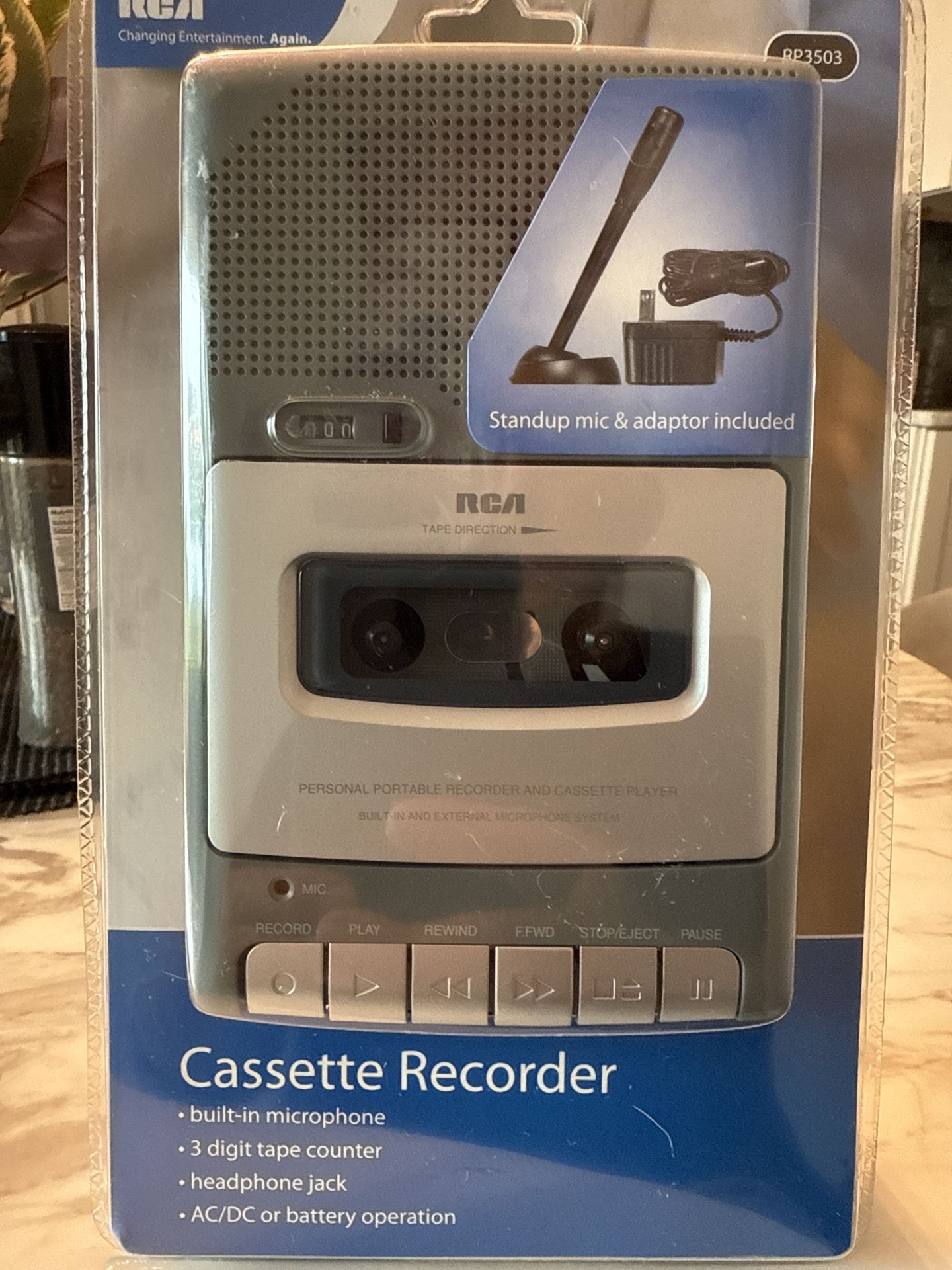 RCA Cassette Recorder RP 3503